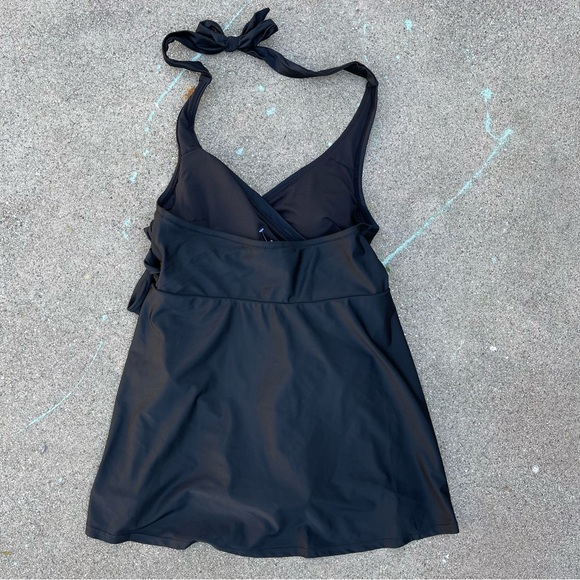 NEW J.Crew Halter Wrap Swim Dress Swimsuit size 4 summer vacation beach Hawaii - Picture 2 of 8